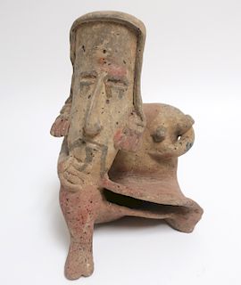 Jalisco Seated Woman, Mexico, c. 300 BC-300 AD