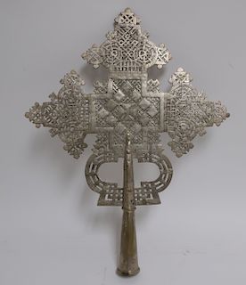 Ethiopian Processional Cross, Early 20th C.