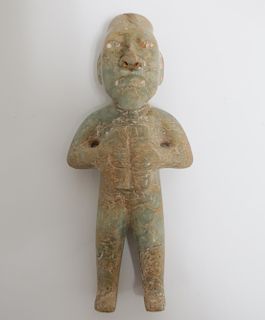 Pre Columbian Jade Standing Figure