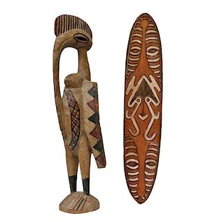 Two Tribal Carvings