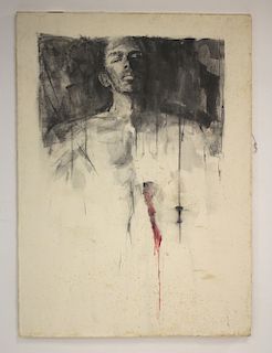 Michael Clemmons, Mixed Media On Paper