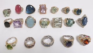 Lot of Michael Valitutti Rings - 925 NH
