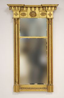 Federal Gilt Framed Mirror