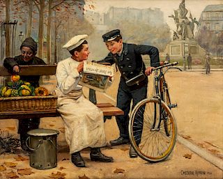 PAUL CHOCARNE-MOREAU (FRENCH 1855-1930)