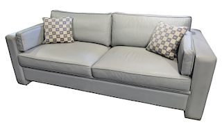 A HUGUES CHEVALIER 3-PERSON PULLOUT SECTIONAL SOFA