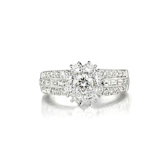 Van Cleef & Arpels Snowflake Diamond Ring