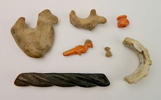 7 Pre-Columbian items