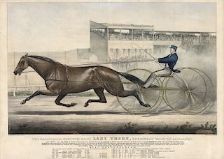 The Celebrated Trotting Mare Lady Thorn, Formerly "Maid of Ashland."