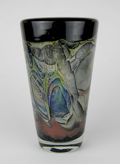 Brent Kee Young glass vase