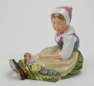 Early Royal Copenhagen porcelain figurine