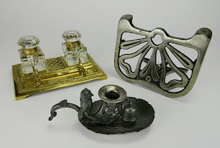 3 Vintage metal items