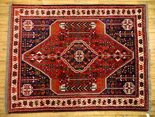 Persian wool Shiraz rug