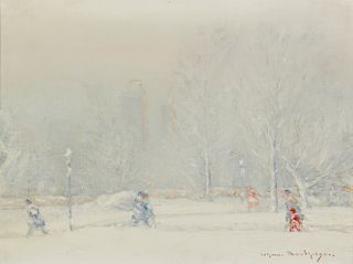 Johann Berthelsen, Central Park in winter