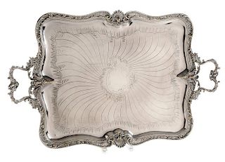 Cardeilhac French Silver-Plated Tray