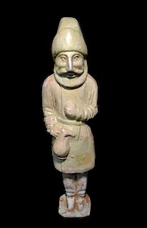 Chinese Sui Dynasty Groom Figure of a Rare Foreigner