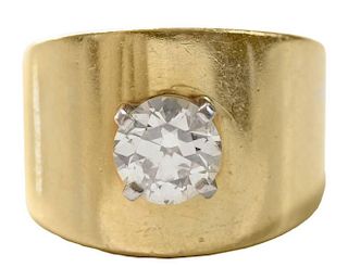18 Kt. Gold Diamond Ring