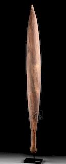 20th C. Aboriginal Wood Woomera - Spear Chucker