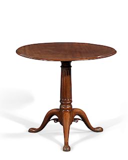 A George III mahogany table, late 18th century