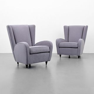 Pair of Paolo Buffa Lounge Chairs