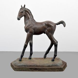Life-Size Madeleine McAlpin Vanderpool Bronze Horse Sculpture
