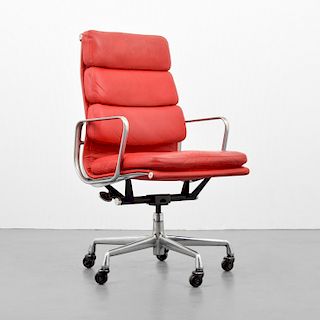Charles & Ray Eames "Soft Pad" Arm Chair