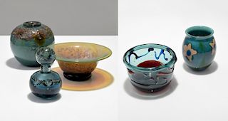 5 John Nygren Vases/Vessels