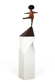Michael Bergt, bronze, A delicate balance