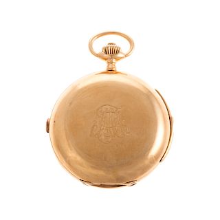 A 18K Repeater Pocket Watch by Humbert-Ramuz & Co.