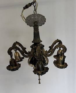 Caldwell Style Silvered Chandelier