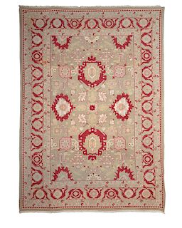 An Indian carpet, 14ft x 10ft
