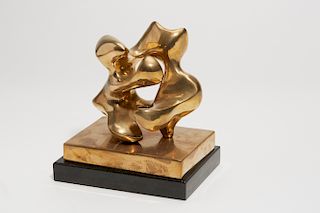 Eli Karpel, bronze, abstract