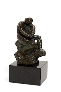 Emile-Antoine Bourdelle, bronze, La vie blessee
