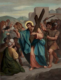 Continental School,  8th station of the cross