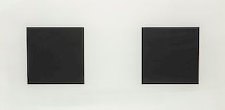 Ellsworth Kelly,Two Blacks and White, 1971-73