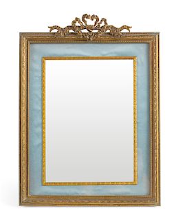 A French Neoclassical style bronze picture frame