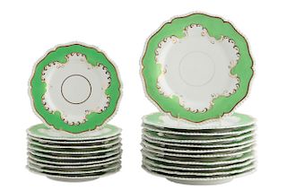 Flight, Barr and Barr Worcester porcelain plates