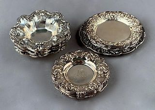 Assorted Sterling Silver Small Dishes