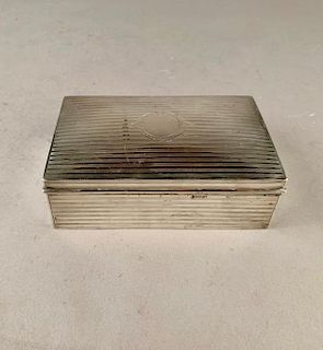 American Sterling Silver Cigarette Box