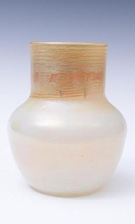 A Tiffany Favrile Glass Vase