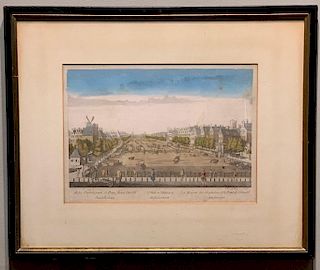 Vue D'Optique of Amsterdam Children's Orphanage from