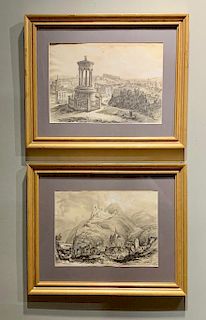Two Drawings by William Callow