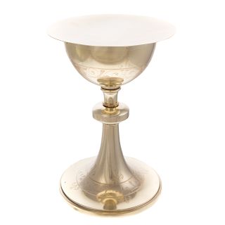French Silver Chalice & Paten