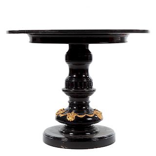 Napoleon III Style Ebonized Center Table