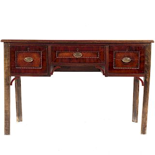Chippendale Style Mahogany Dressing Table