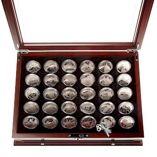 US Proof Commemorative Silver Dollar Collection