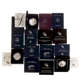 Silver Eagles and Silver Dollar Commemoratives OGP