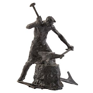 Continental School Bronze, Plowshares Into Swords