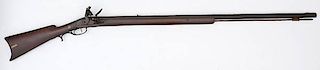 Half-Stock Kentucky Flintlock Rifle 