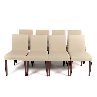 Eight French Ligne Roset Dining Chairs