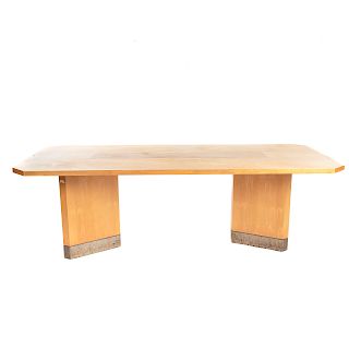 Cabinet Made Contemporary Maple Dining Table